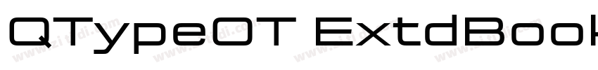 QTypeOT ExtdBook字体转换 QTypeOT ExtdBook字体转换